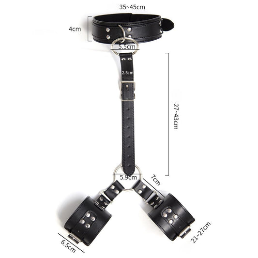 Choker-to-Cuff Lockback Restraint Harness
