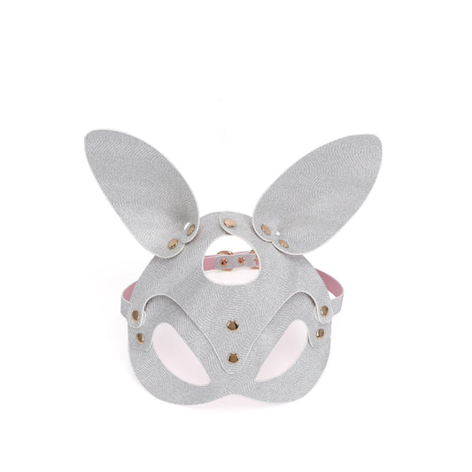 Ever Gleam Glitter Studded Bunny Mask