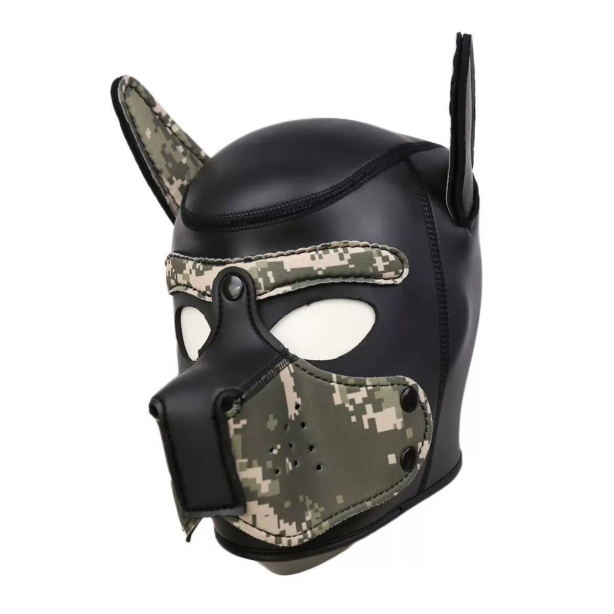 Capucha para perro The Hound Hood K9 con bozal desmontable