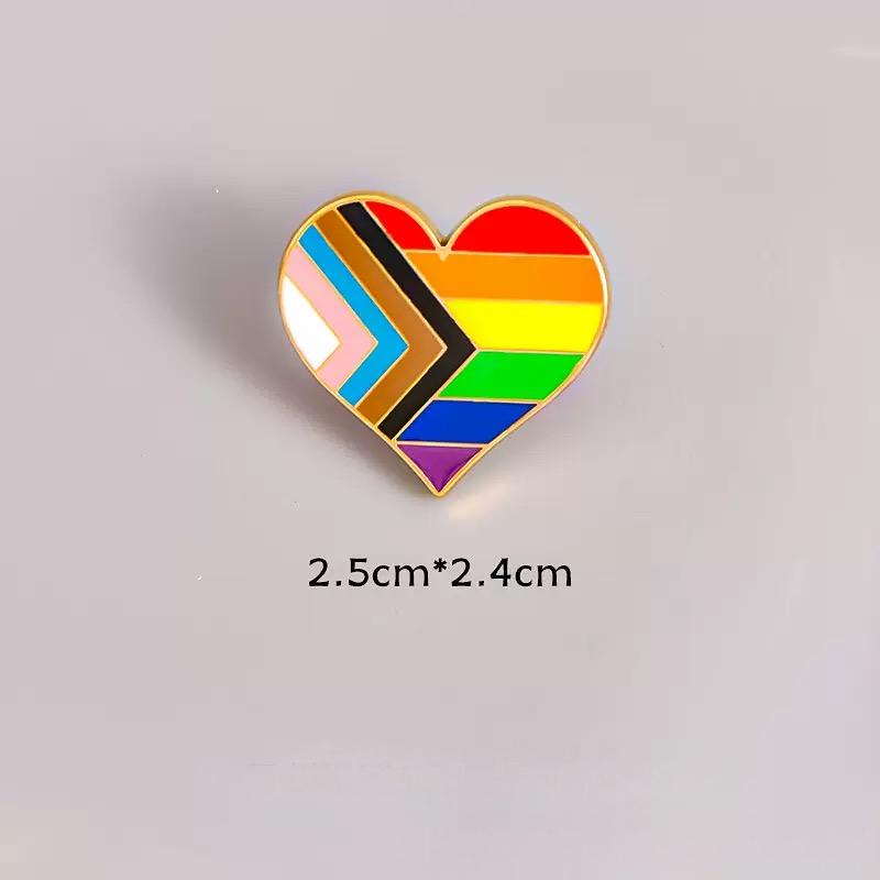 Pin de esmalte "Orgullo y humor": un bonito regalo para pedidos de más de $25