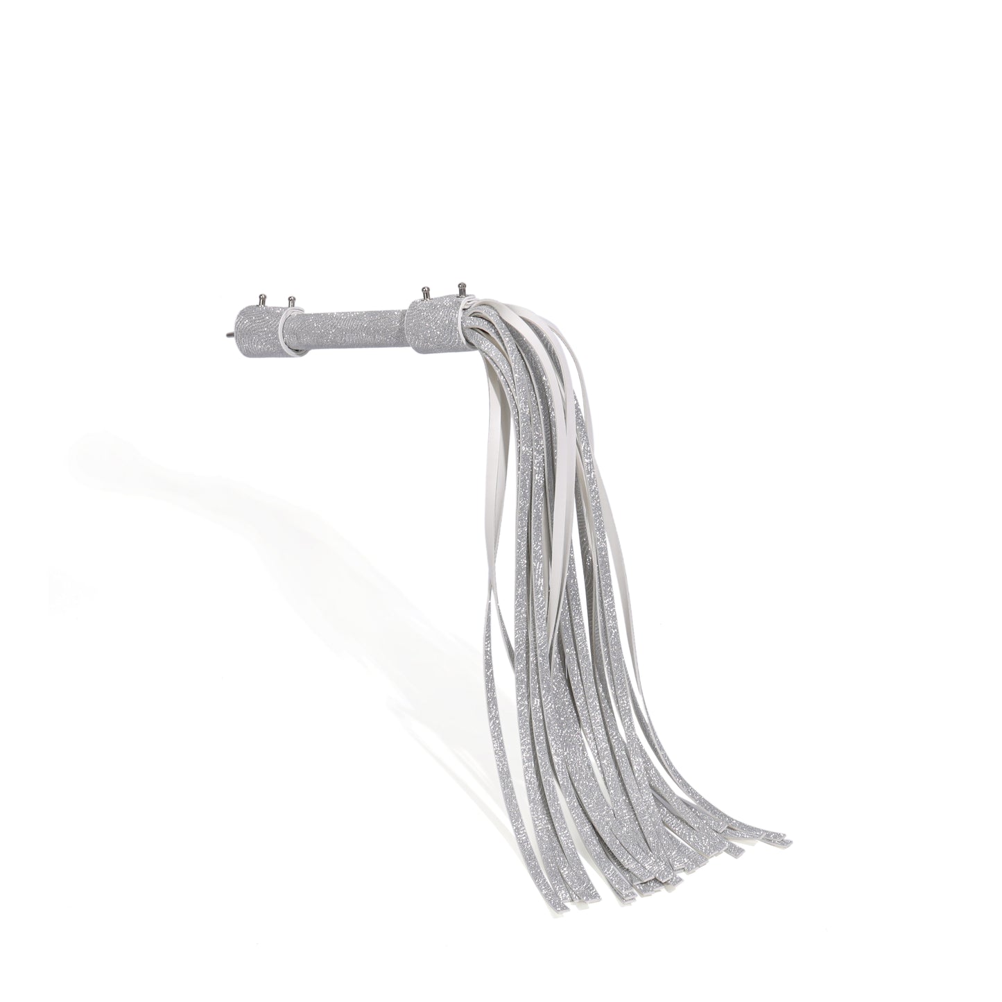 Ever Gleam glitter performance tassel in silver finish