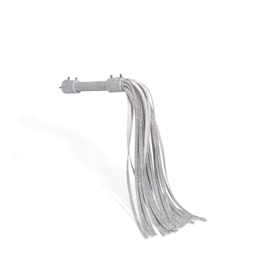 Ever Gleam glitter performance tassel in silver finish
