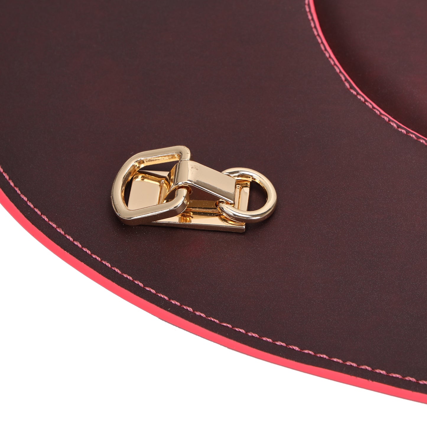 Gold hardware detail on thermochromic paw print mat