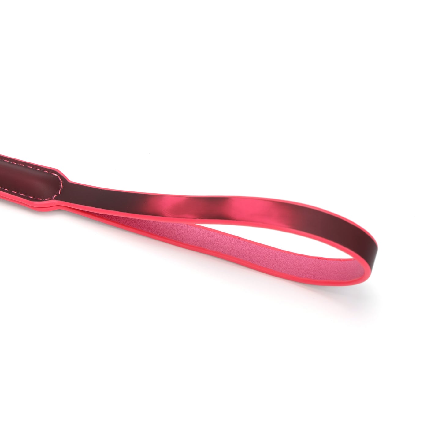Close-up detail of thermochromic hanging loop